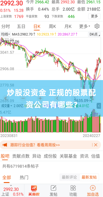 炒股没资金 正规的股票配资公司有哪些？